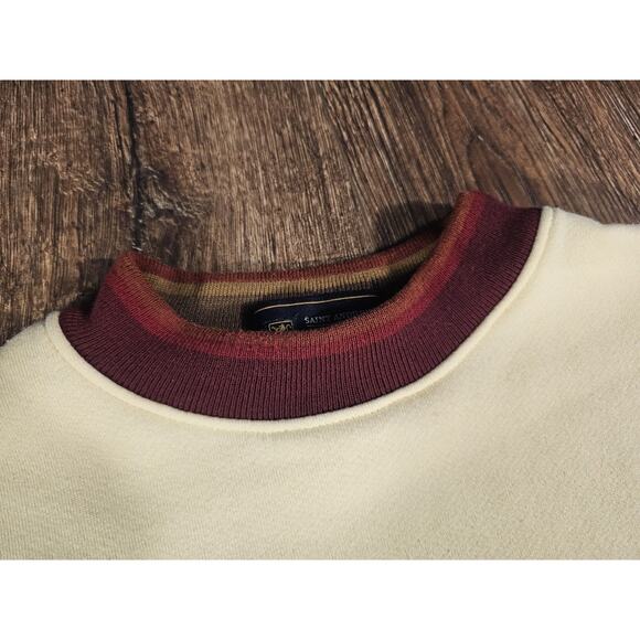 Vintage St Andrews Golf Norman Rockwell "The Gossips" Sweatshirt Mens XL Grandpa - Picture 4 of 9